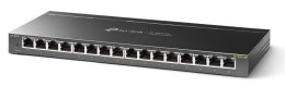 TP-Link TL-SG116E Nie zarządzany L2 Gigabit Ethernet (10/100/1000) Czarny