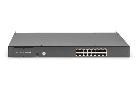 Digitus Przełącznik modułowy KVM Cat.5, 16-portowy