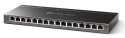 TP-Link TL-SG116E Nie zarządzany L2 Gigabit Ethernet (10/100/1000) Czarny