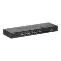 D-Link DGS-1530-28/E przełącznik sieciowy Zarządzany L2 Gigabit Ethernet (10/100/1000) Czarny