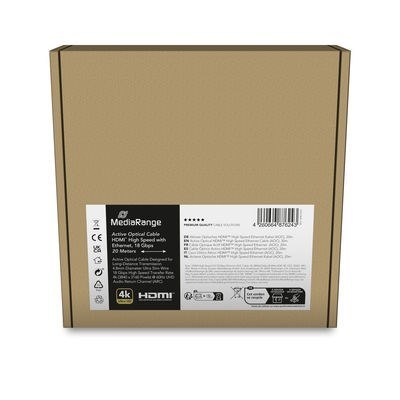 MediaRange MRCS224 kabel HDMI 20 m HDMI Typu A (Standard) Czarny
