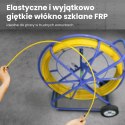 Extralink Pilot do przeciągania kabli Pilot 8mm 150m włókno szklane FRP, śr. 8mm, dł. 150m, żółty