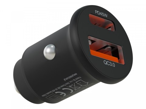 BLOW Ładowarka samochodowa G50B USB-A, USB-C 45W
