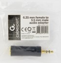 Gembird Wtyk adaptera audio od 6.35 mm do 3.5 mm