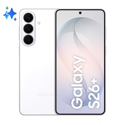 Samsung Galaxy S26+ 17 cm (6.7") Dual SIM Android 16.0 5G USB Type-C 12 GB 256 GB 4900 mAh Biały