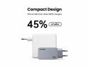 Ugreen Nexode Pro EU 3-Port GaN PD Fast Charger With USB-C Cable Uniwersalne Czarny, Szary Prąd przemienny Szybkie ładowanie Wew