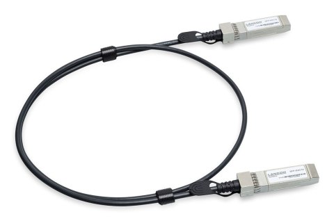 LANCOM SFP-DAC10-1m (Bulk 8) kabel InfiniBand / światłowodowy Czarny, Stal