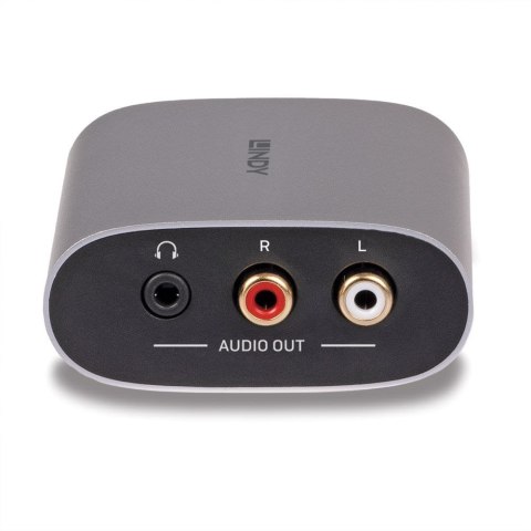 Lindy 38363 konwerter plików audio Srebrny