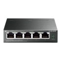 Switch TP-Link TL-SG105PE Zarządzany L2 Gigabit Ethernet (10/100/1000) Obsługa PoE Czarny