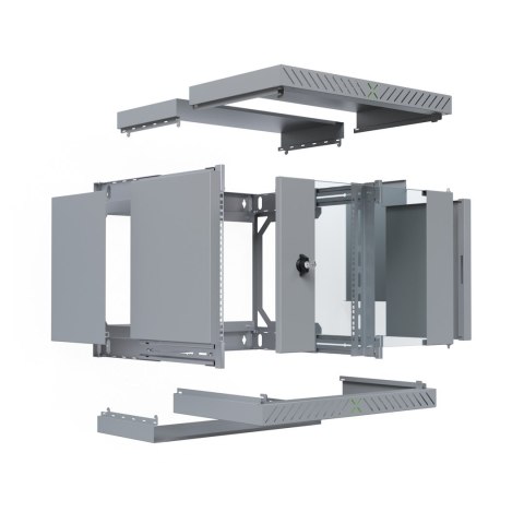 EFB Elektronik WGX-0906GR.G1 stojak 9U Szafa wisząca Szary