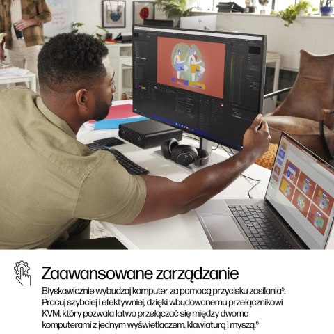 HP Monitor Pro seria 7 4K Thunderbolt 4 - 732pk, 31,5"