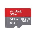 SanDisk Ultra microSD 512GB + SD-adapt.