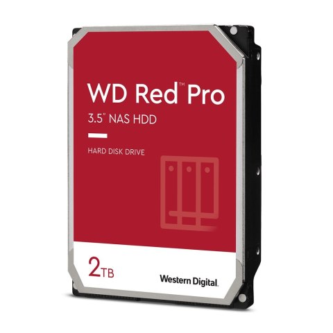 Dysk HDD WD Red Pro WD2002FFSX (2 TB ; 3.5"; 64 MB; 7200 obr/min)