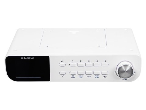 BLOW RADIO KUCHENNE FM/DAB+ RK1 BIAŁE