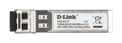 D-LINK DEM-431XT 10GBase-SR SFP+Transceiver,80/300m