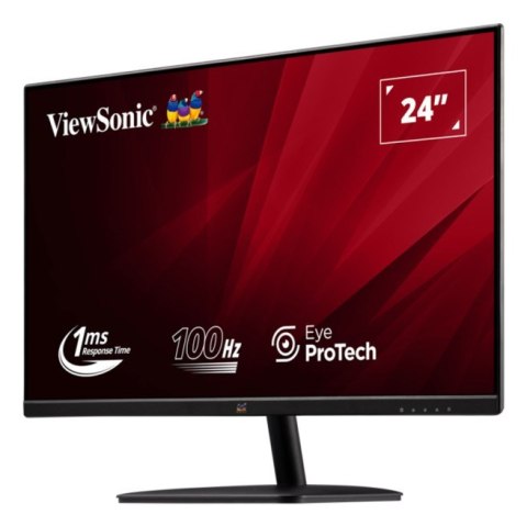 Viewsonic VA2432-H-2 monitor komputerowy 61 cm (24") 1920 x 1080 px Full HD LED Czarny