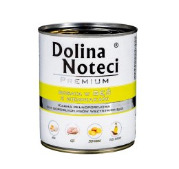 DOLINA NOTECI Premium bogata w gęś z ziemniakami - mokra karma dla psa - 800g