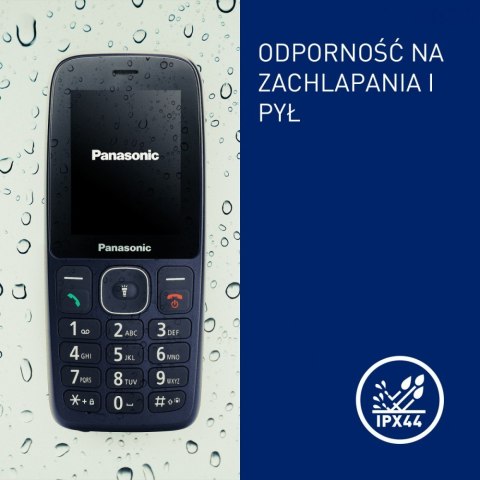 Panasonic Telefon komórkowy KX-TF400EXC niebieski