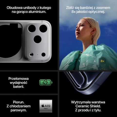 Apple IPhone 17 PRO 1TB Głębinowy błękit