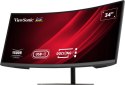 Viewsonic VG3419C-2 monitor komputerowy 86,4 cm (34") 3440 x 1440 px UltraWide Quad HD LED Czarny