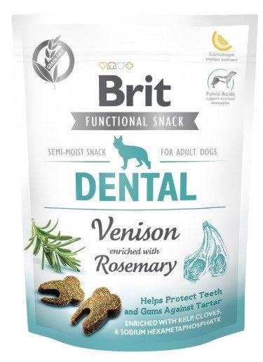 BRIT Functional Snack Dental Venison - przysmak dla psa - 150 g