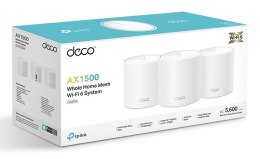 AccsesPoint TP-Link Deco X1500 Dual-band (2.4 GHz/5 GHz) Wi-Fi 6 (802.11ax) Biały 2 Wewnętrzny