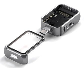 Satechi Mini NVMe SSD Enclosure - adapter USB-C do dysku NVME SSD 2230 (space gray)