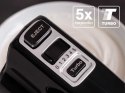 ELDOM ROBOT KUCHENNY R120 MIXO 400W, CZARNY, 5 PRĘDKOŚCI, UBIJANIE I MIESZANIE, PRZYCISK TURBO, POJEMNIK NA AKCESORIA