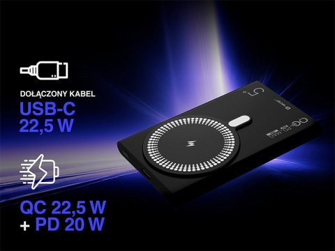 TRACER POWERBANK AIRMAG2 5000MAH PD20W+15W MAG