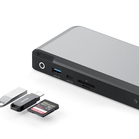 ALOGIC MX3 Przewodowa USB 3.2 Gen 1 (3.1 Gen 1) Type-C Czarny, Szary