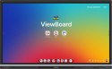Viewsonic IFP5551 Display tablica interaktywna 139,7 cm (55") 3840 x 2160 px Ekran dotykowy Czarny