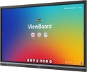 Viewsonic IFP5551 Display tablica interaktywna 139,7 cm (55") 3840 x 2160 px Ekran dotykowy Czarny