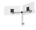 Durable 508523 uchwyt / stojak do monitorów 68,6 cm (27") Biurko Srebrny