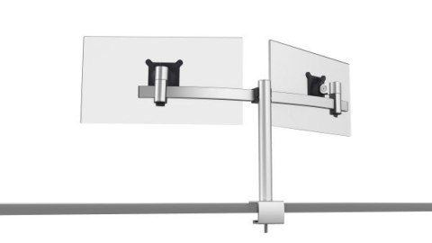 Durable 508523 uchwyt / stojak do monitorów 68,6 cm (27") Biurko Srebrny