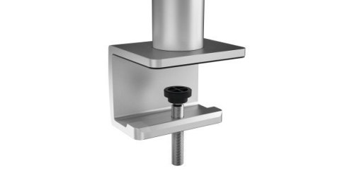 Durable 508523 uchwyt / stojak do monitorów 68,6 cm (27") Biurko Srebrny