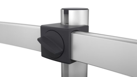 Durable 508523 uchwyt / stojak do monitorów 68,6 cm (27") Biurko Srebrny