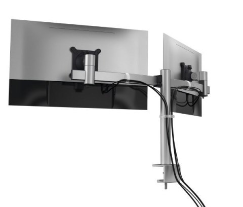 Durable 508523 uchwyt / stojak do monitorów 68,6 cm (27") Biurko Srebrny