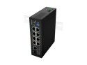 SWITCH LANBERG ILFE-8P-1GE-1S-120 LIGHT INDUSTRIAL POE 4XBT 4XAT SFP+ETH DIN FAST ETHERNET