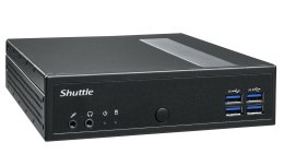 Shuttle DL40N komputer typu barebone Wielkość PC 1.35L Czarny N150
