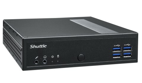 Shuttle DL40N komputer typu barebone Wielkość PC 1.35L Czarny N150