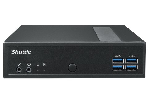 Shuttle DL40N komputer typu barebone Wielkość PC 1.35L Czarny N150