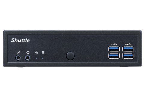 Shuttle DL40N komputer typu barebone Wielkość PC 1.35L Czarny N150