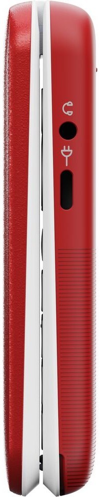 Doro Leva L20 7,11 cm (2.8") 132 g Czerwony, Biały Telefon funkcjonalny