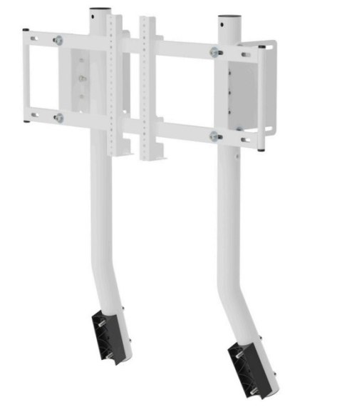 Oplite OP-SMS-GTRESW uchwyt / stojak do monitorów 144,8 cm (57") Pręt Biały