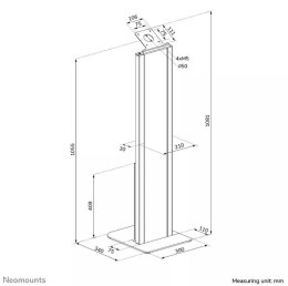Neomounts Podstawka podłogowa do tabletu FL15-628BL1 STAND TABLET