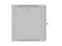 LANBERG SZAFA INSTALACYJNA RACK WISZĄCA 19" 12U 600X600 SZARA DRZWI PERFOROWANE (FLAT PACK)