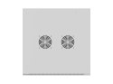 LANBERG SZAFA INSTALACYJNA RACK WISZĄCA 19" 12U 600X600 SZARA DRZWI PERFOROWANE (FLAT PACK)