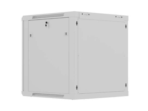 LANBERG SZAFA INSTALACYJNA RACK WISZĄCA 19" 12U 600X600 SZARA DRZWI PERFOROWANE (FLAT PACK)