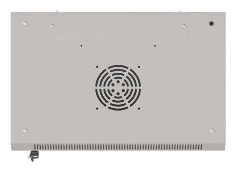 LANBERG SZAFA INSTALACYJNA RACK WISZĄCA 19" 6U 540X350 SZARA DRZWI PRZESZKLONE (FLAT PACK)