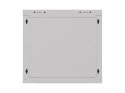 LANBERG SZAFA INSTALACYJNA RACK WISZĄCA 19" 9U 540X350 SZARA DRZWI PRZESZKLONE (FLAT PACK)